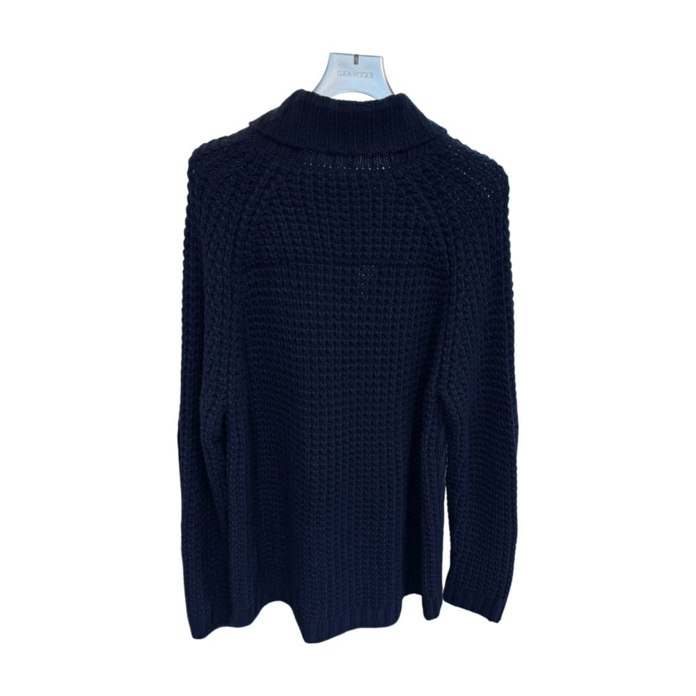 MEN'S KNIT CABLE CARDIGAN – Custom Sweaters | R027 - Image 2