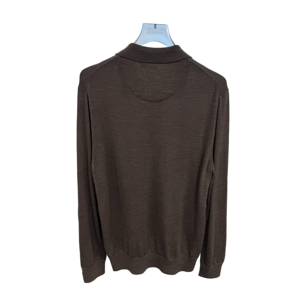 MEN'S KNIT PULLOVER – Custom Sweaters | R028 - Image 2
