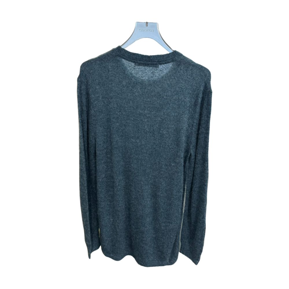 MEN'S KNIT CREW NECK SWEATER – Custom Sweaters | R039 - Image 2