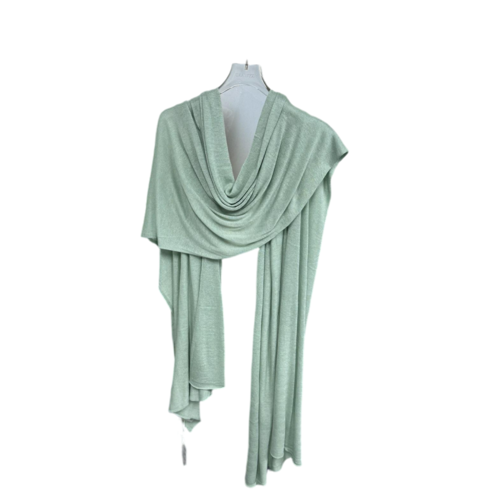 WOMEN'S KNIT PASHMINA SHAWL – Custom Sweaters | R046 - Image 2