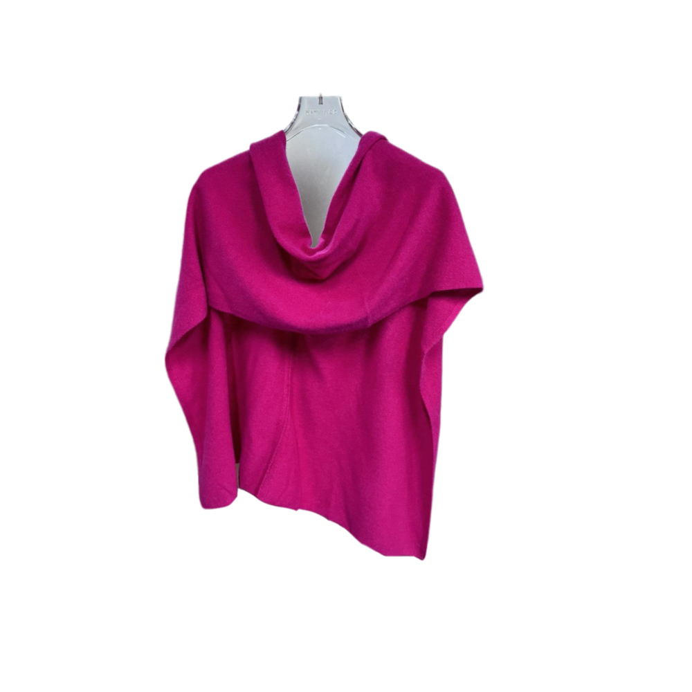 WOMEN'S KNIT PONCHO SCARF – Custom Sweaters | R047 - Image 2