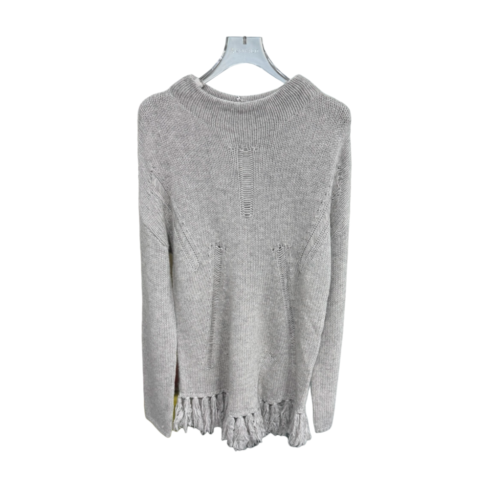 WOMEN'S KNIT PONCHO PULLOVER – Custom Sweaters | R105