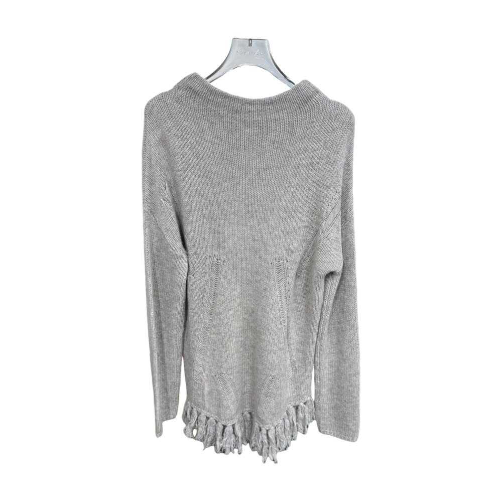 WOMEN'S KNIT PONCHO PULLOVER – Custom Sweaters | R105 - Image 2