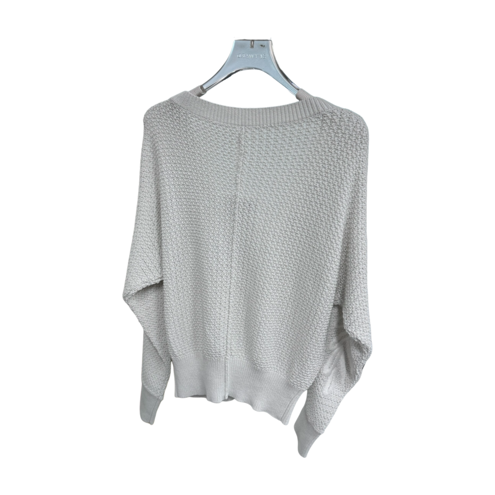 WOMEN'S KNIT V-NECK SWEATER – Custom Sweaters | R108 - Image 2