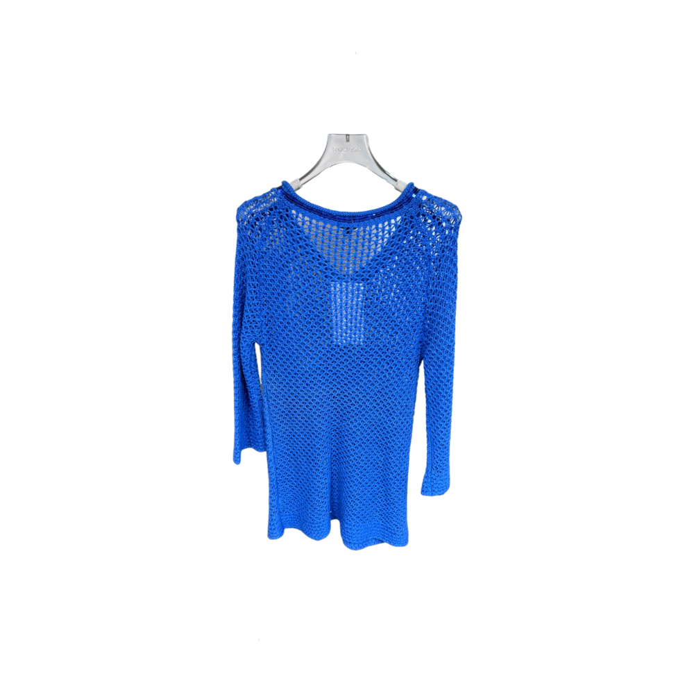 WOMEN'S KNIT V-NECK SWEATER – Custom Sweaters | R110 - Image 2