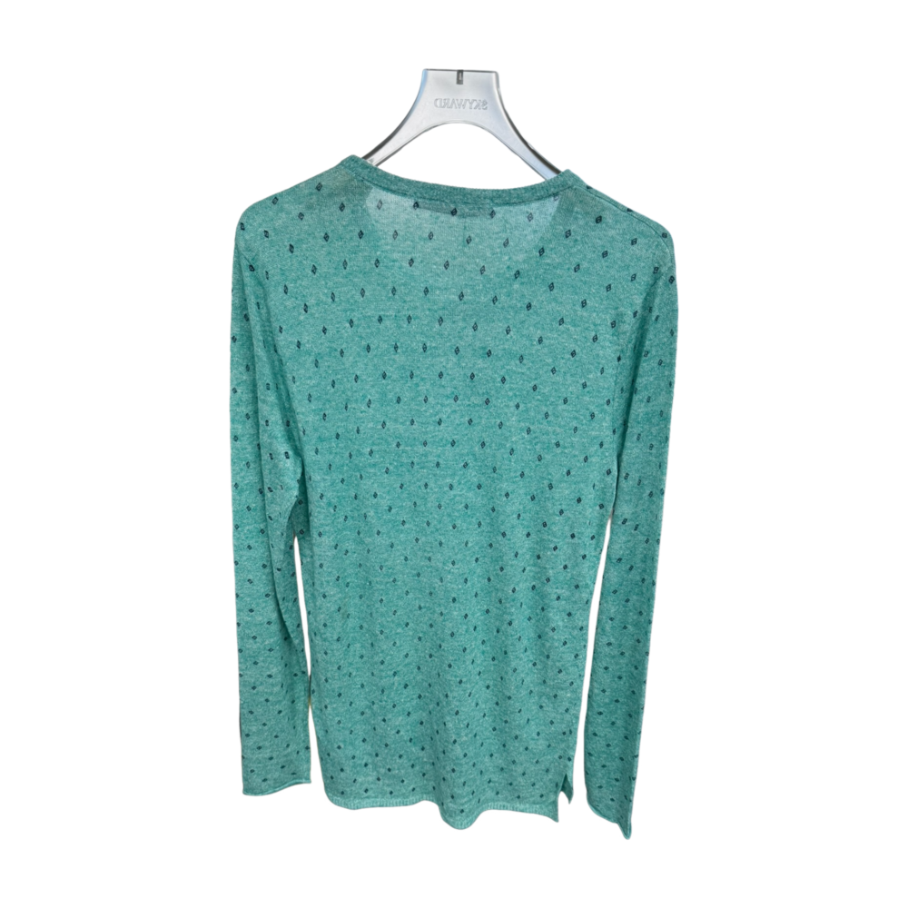 MEN'S KNIT CREW NECK SWEATER – Custom Sweaters | R123 - Image 2
