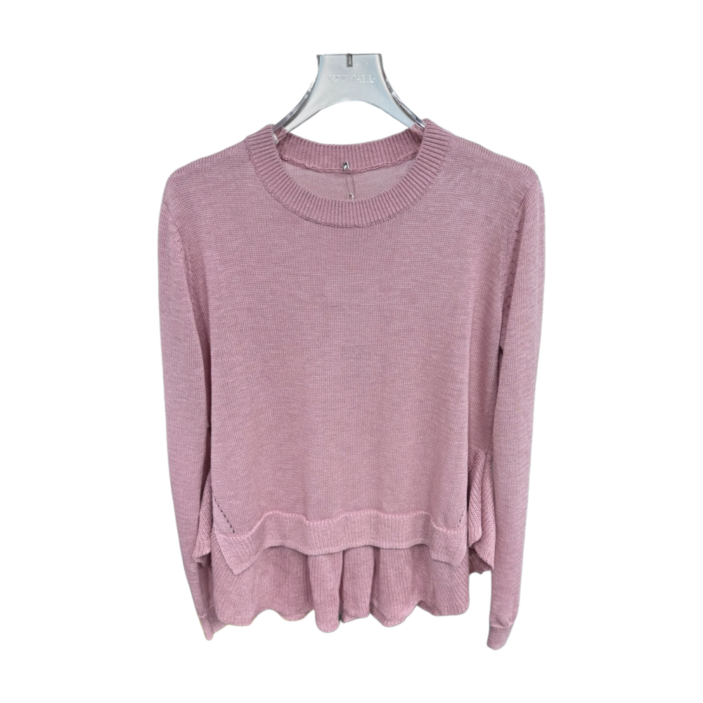 WOMEN'S KNIT CREW NECK SWEATER– Custom Sweaters | R149