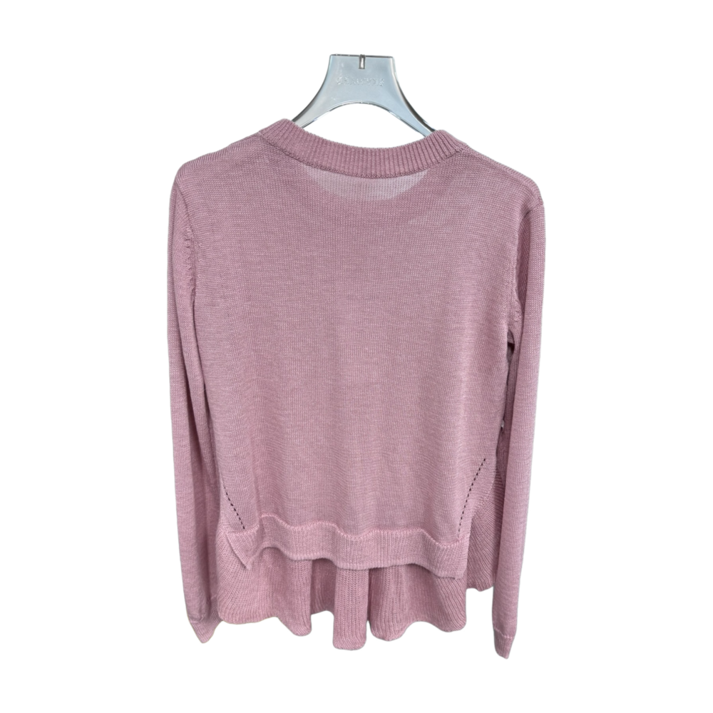 WOMEN'S KNIT CREW NECK SWEATER– Custom Sweaters | R149 - Image 2