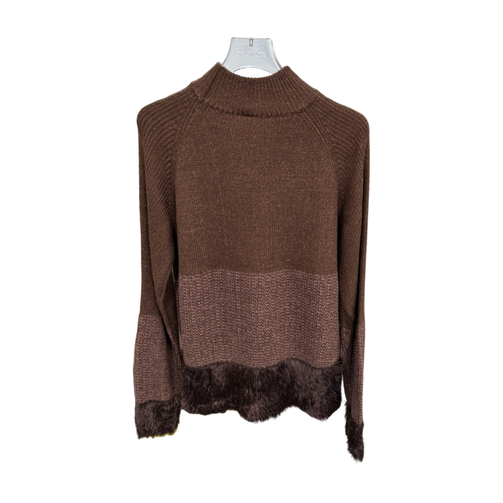 WOMEN'S KNIT PULLOVER– Custom Sweaters | R153 - Image 2