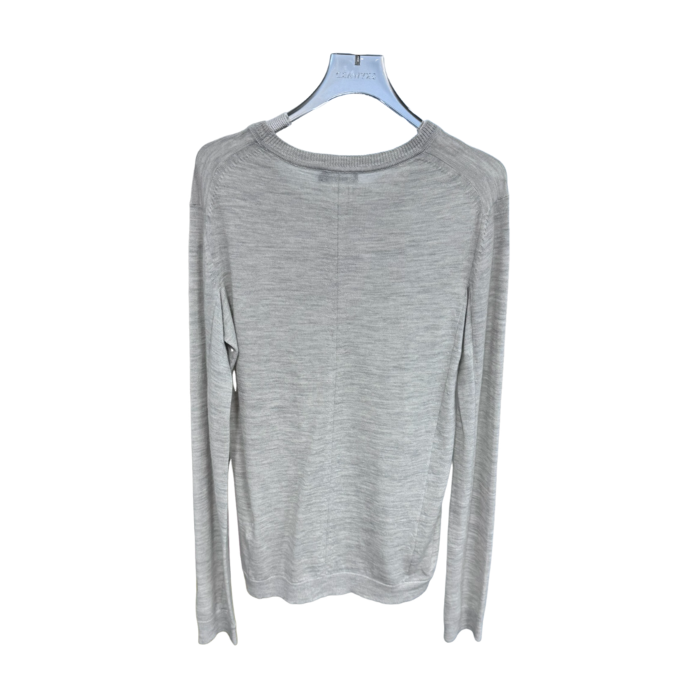 WOMEN'S KNIT CREW NECK SWEATER– Custom Sweaters | R171 - Image 2