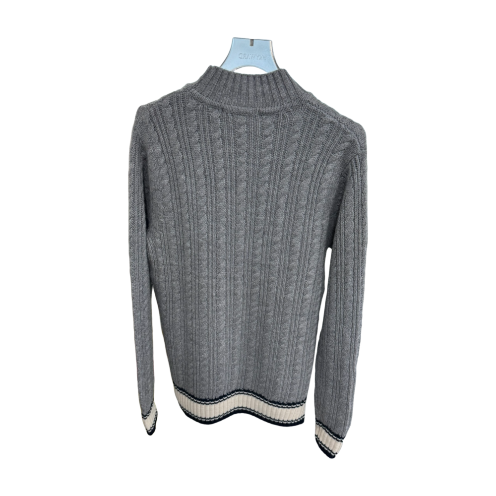 MEN'S KNIT PULLOVER – Custom Sweaters | R189 - Image 2