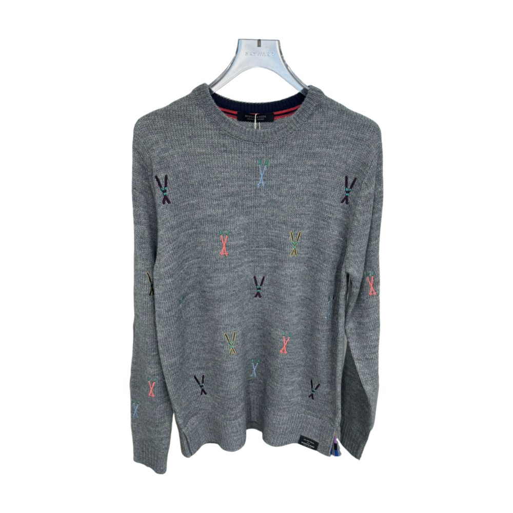 MEN'S KNIT CREW NECK SWEATER – Custom Sweaters | R192