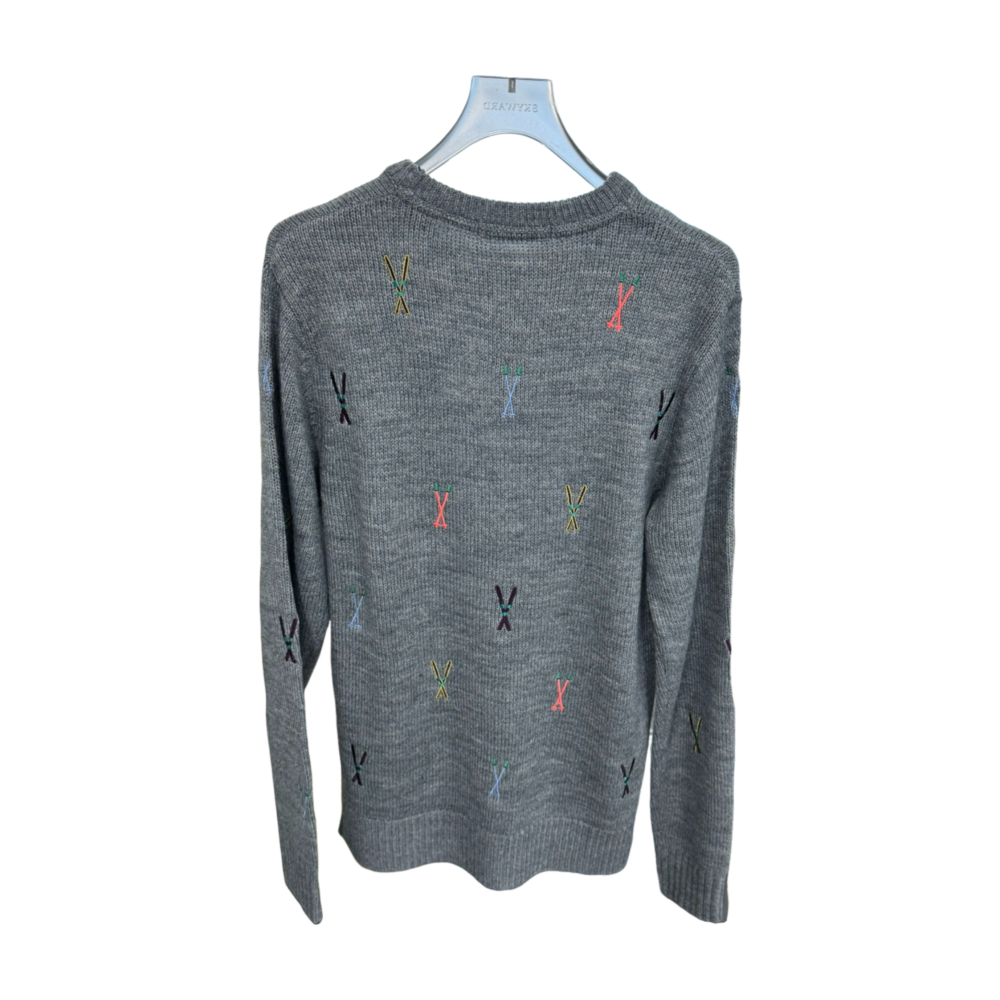 MEN'S KNIT CREW NECK SWEATER – Custom Sweaters | R192 - Image 2
