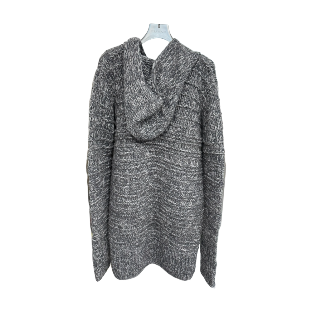 WOMEN'S HOODED KNIT ZIP CARDIGAN – Custom Sweaters | R199 - Image 2