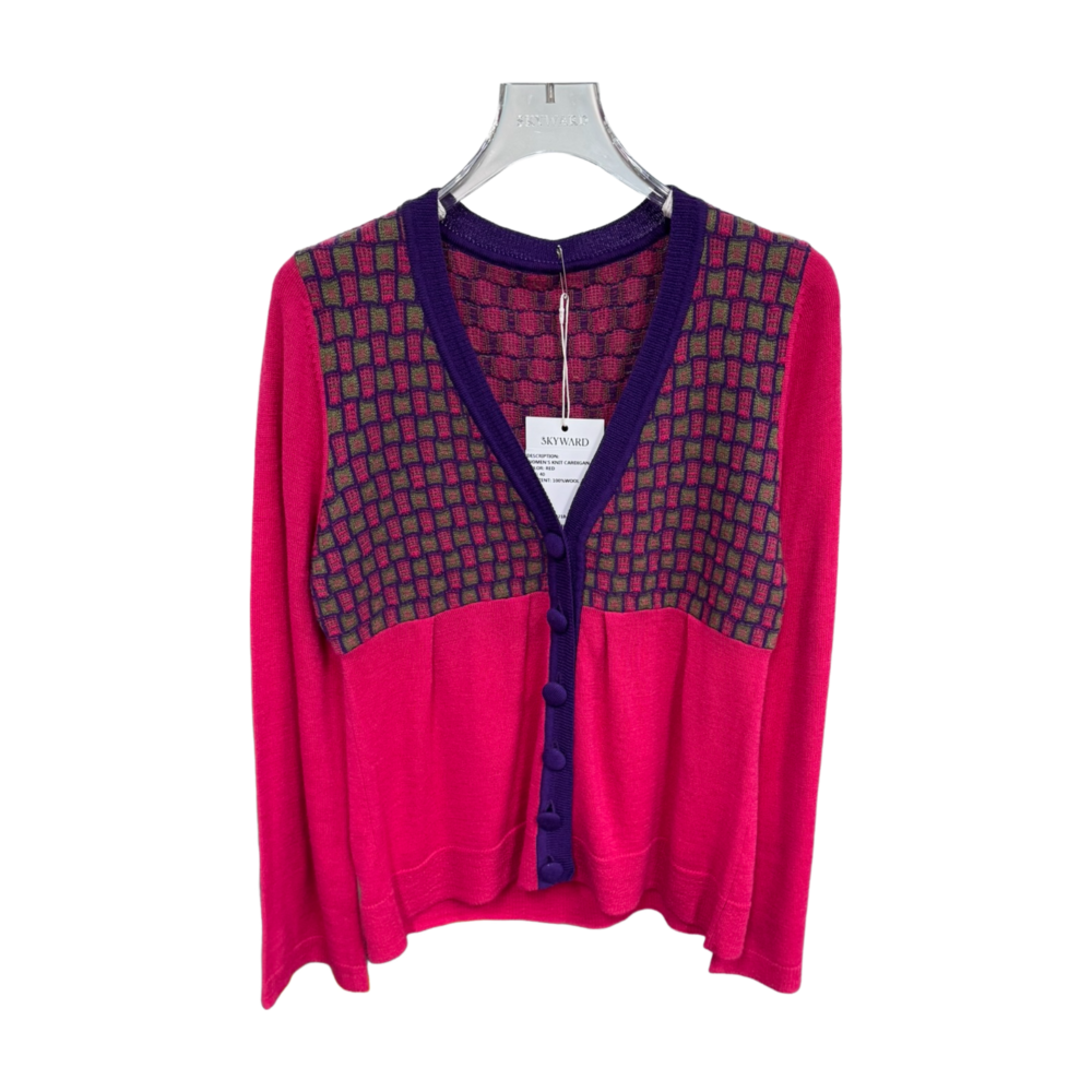 WOMEN'S KNIT CARDIGAN– Custom Sweaters | R207