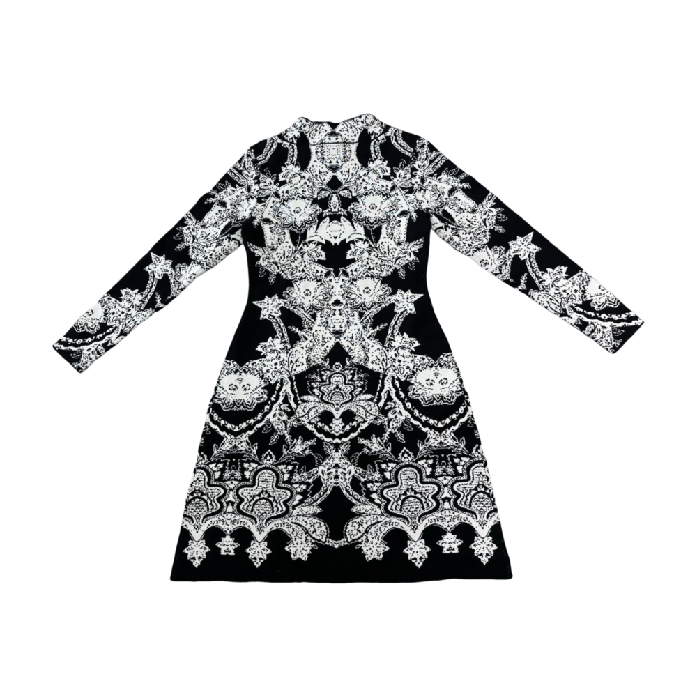 WOMEN'S KNIT DRESS – Custom Sweaters | R254 - Image 2