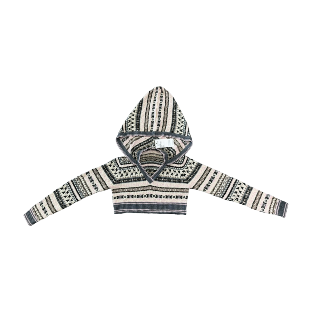 WOMEN'S KNIT HOODED PULLOVER – Custom Sweaters | R273