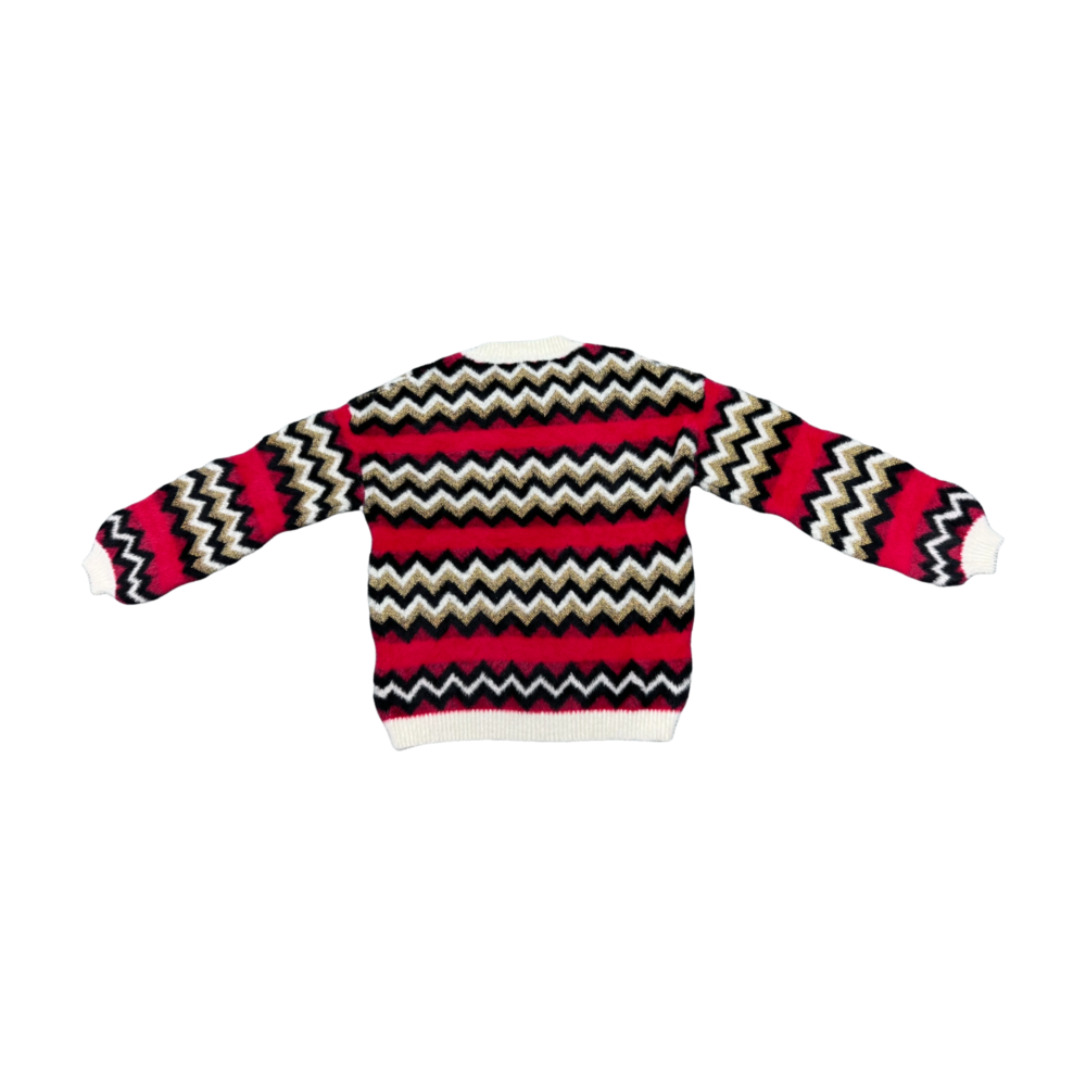 WOMEN'S KNIT PULLOVER – Custom Sweaters | R310 - Image 2