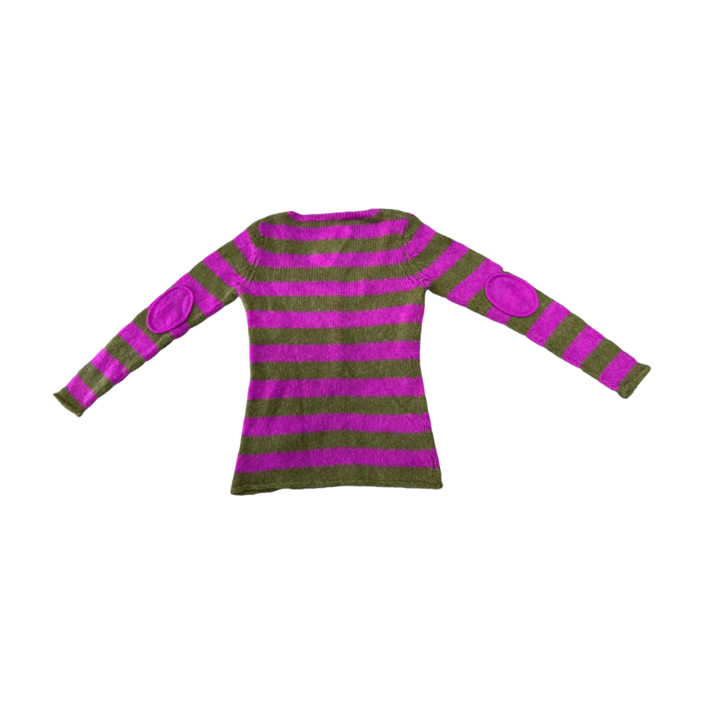 WOMEN'S KNIT PULLOVER – Custom Sweaters | R332 - Image 2