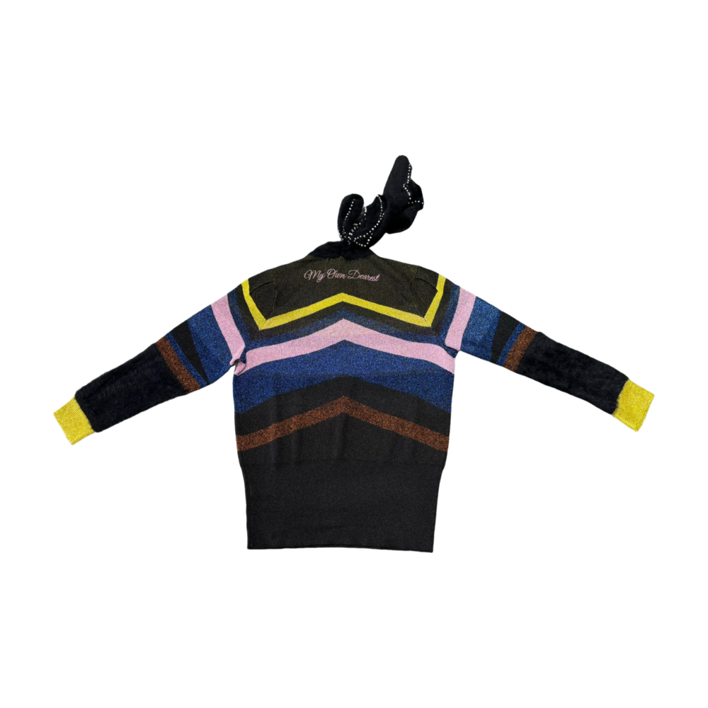 WOMEN'S KNIT PULLOVER – Custom Sweaters | R334 - Image 2