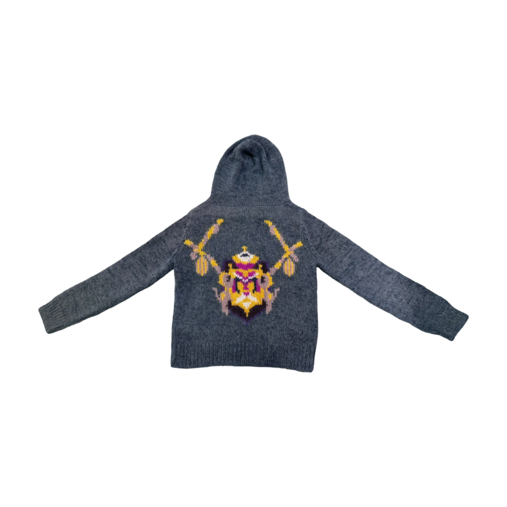 WOMEN'S KNIT HOODED CARDIGAN – Custom Sweaters | R365 - Image 2
