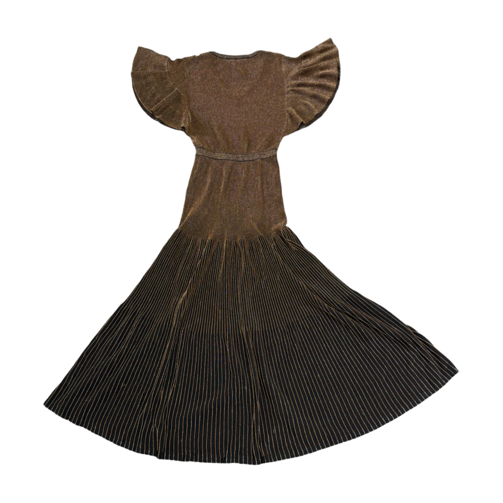 WOMEN'S KNIT DRESS – Custom Sweaters | R382 - Image 2