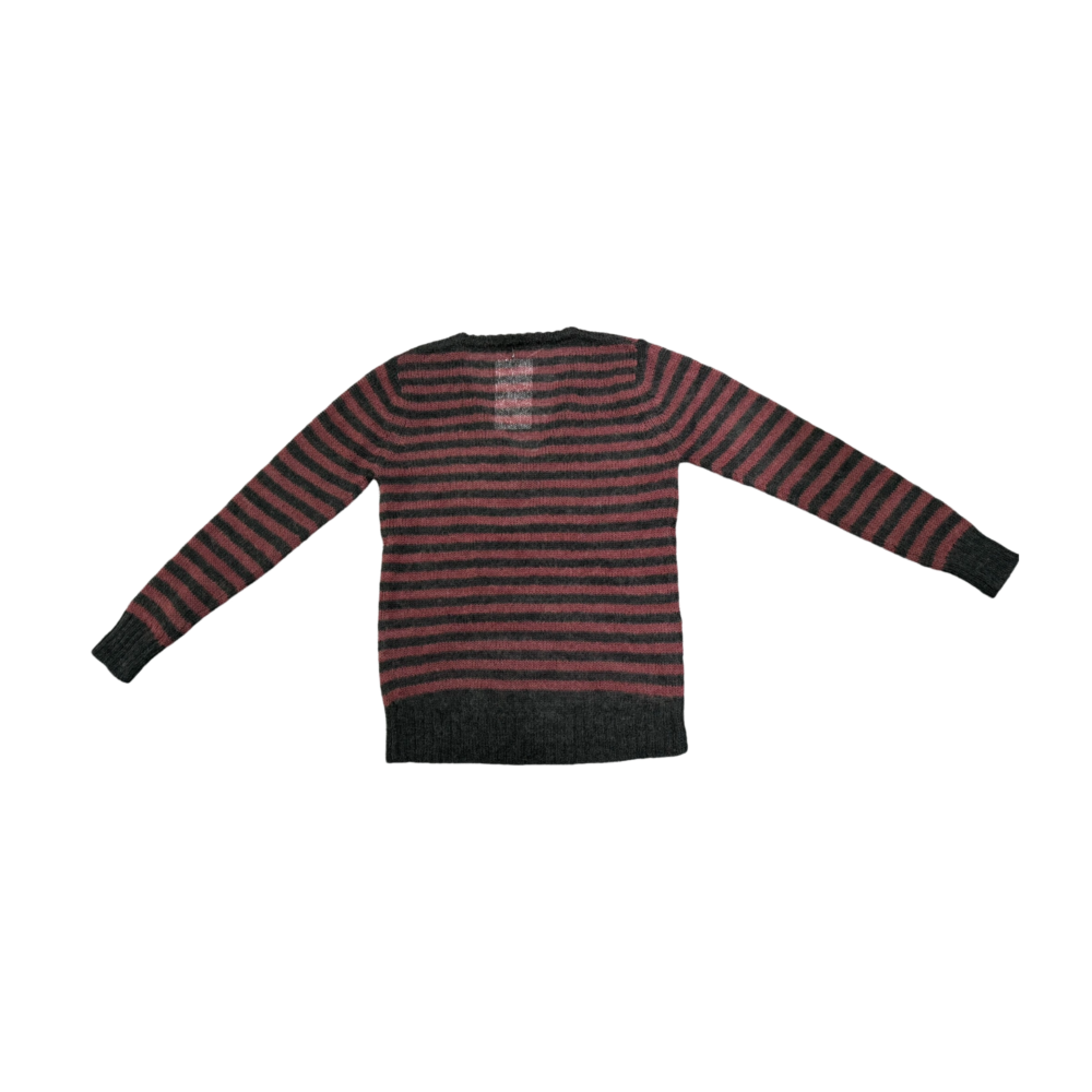 WOMEN'S KNIT V-NECK SWEATER – Custom Sweaters | R385 - Image 2