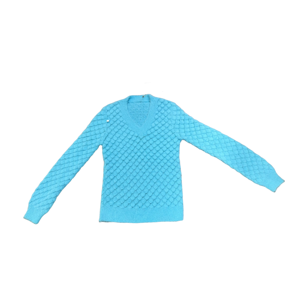 WOMEN'S KNIT V-NECK SWEATER – Custom Sweaters | R398