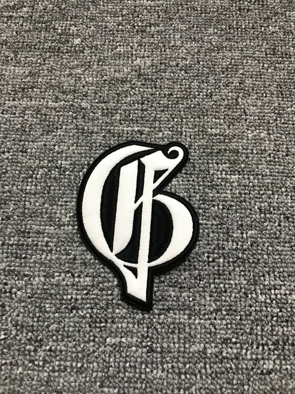 White Puff Patch R113 – Custom Embroidery Patches for Streetwear Brands