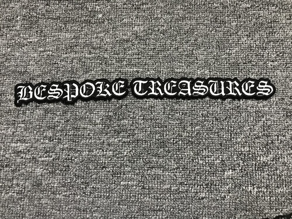 White Puff Patch R128– Custom Embroidery Patches for Streetwear Brands