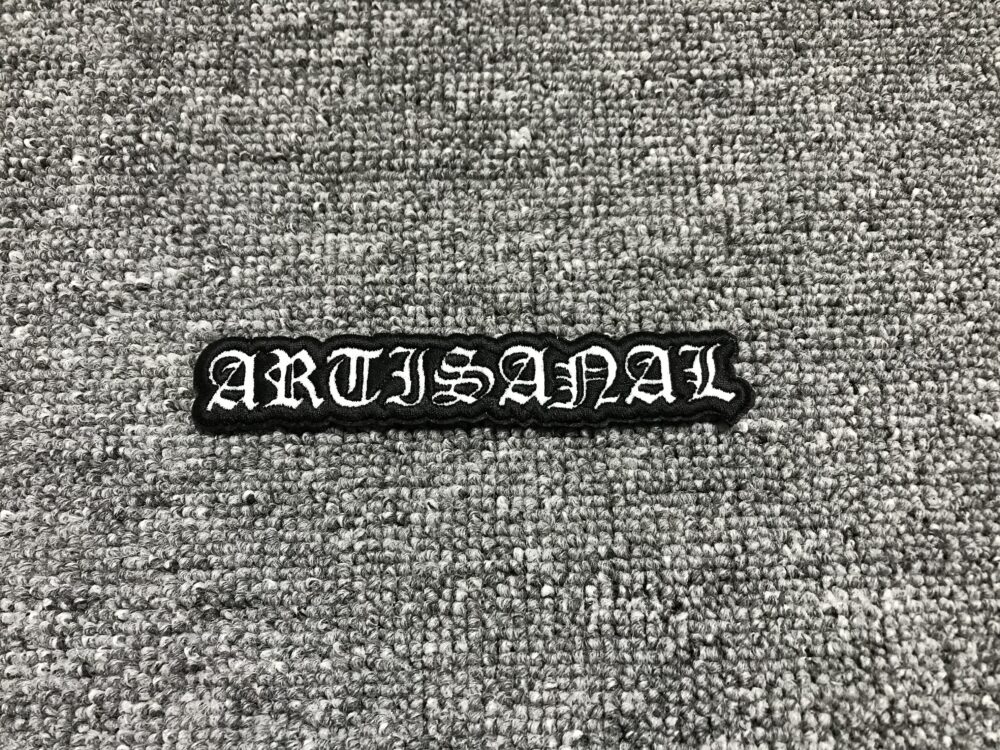White Puff Patch R138 – Custom Embroidery Patches for Streetwear Brands
