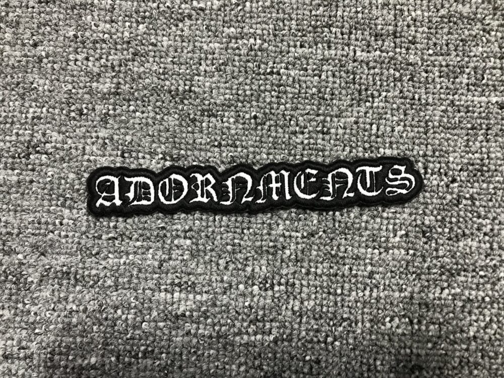 White Puff Patch R143– Custom Embroidery Patches for Streetwear Brands