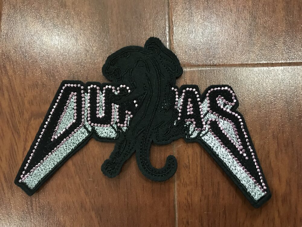 Panther Characteristic Patch R175 – Custom Embroidery Patches for Streetwear Brands