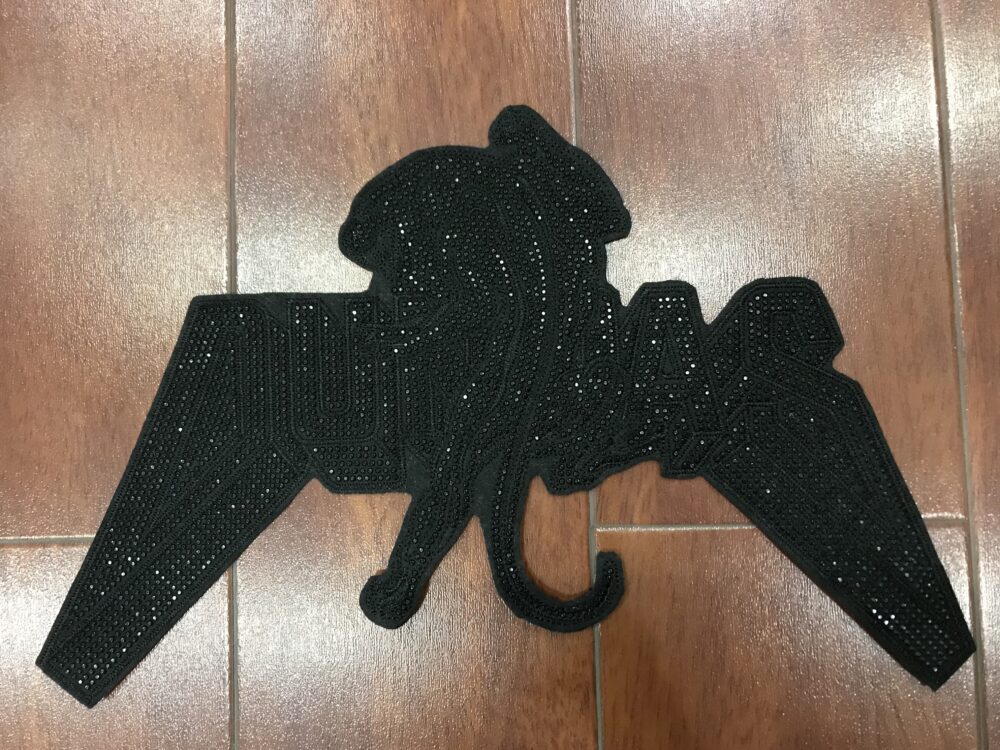 Panther Characteristic Patch R190 – Custom Embroidery Patches for Streetwear Brands