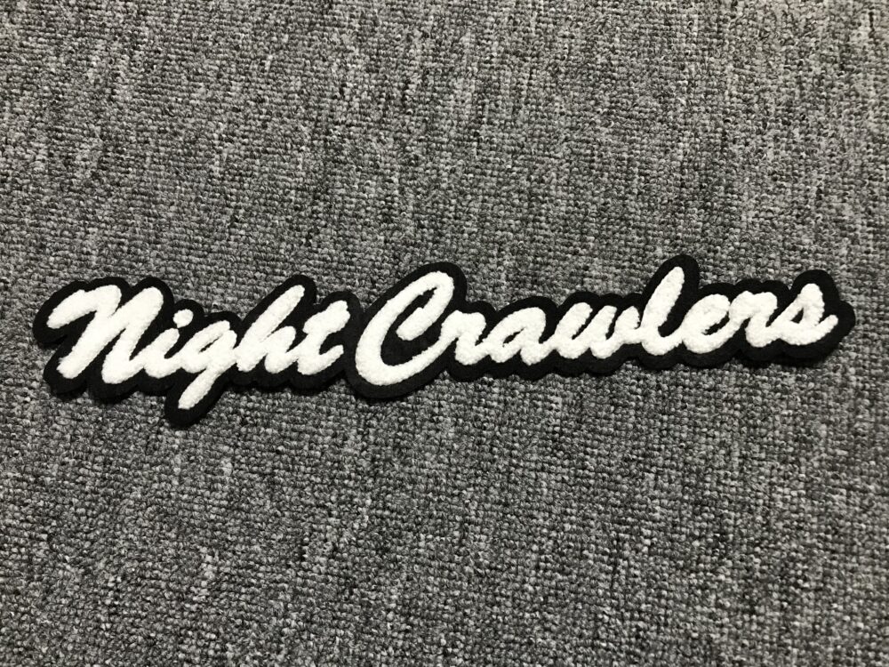 Monogram Chenille Patch R194 – Custom Embroidery Patches for Streetwear Brands