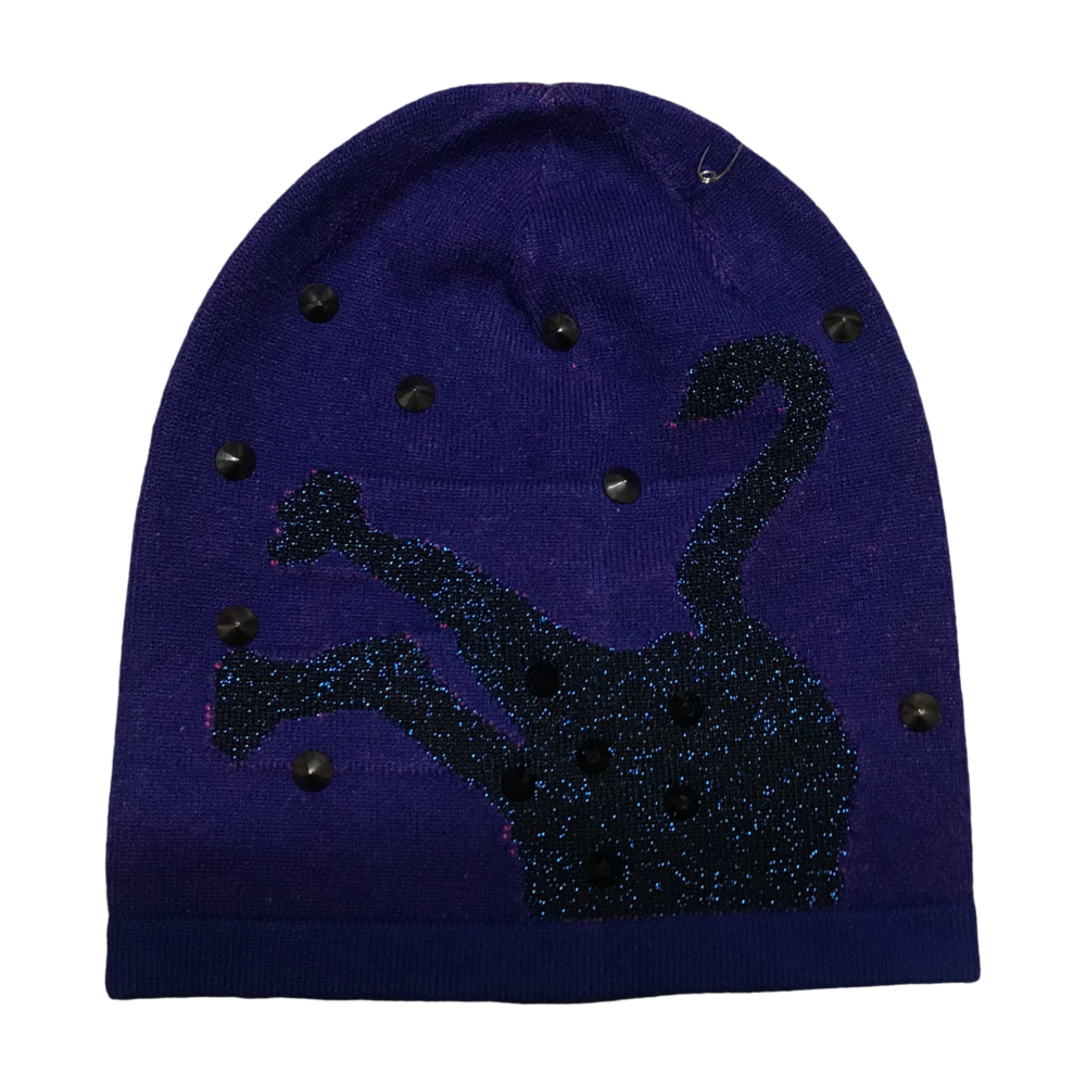 KNITTED BEANIE R257 – Fall Hat for Mens Streetwear Clothing