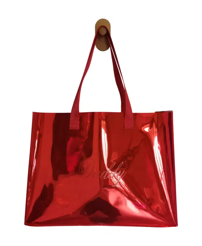 Canvas tote for clothing brand merchandise