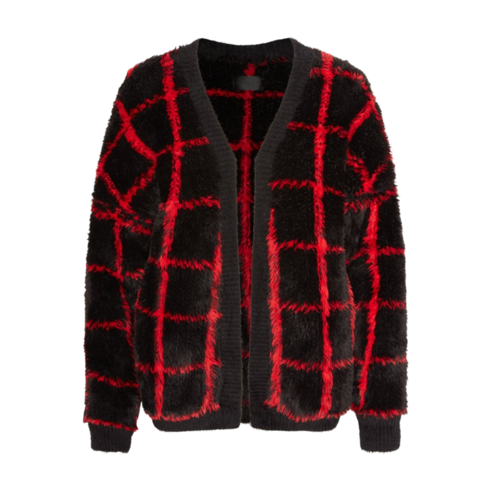 WOMEN'S KNITTED FAUX FUR ELLA CARDIGAN– Custom Apparel for Streetwear Brands | R62