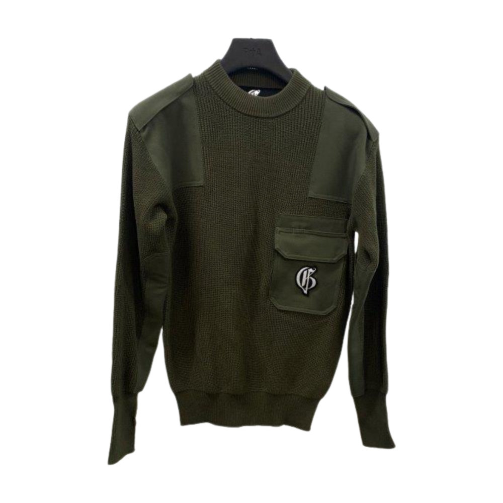MEN'S CREWNECK KNIT SWEATER–  – Custom Sweaters | R78
