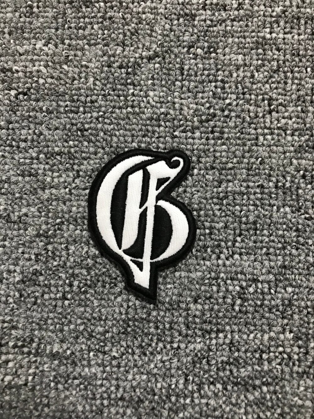 White Puff Patch R98 – Custom Embroidery Patches for Streetwear Brands