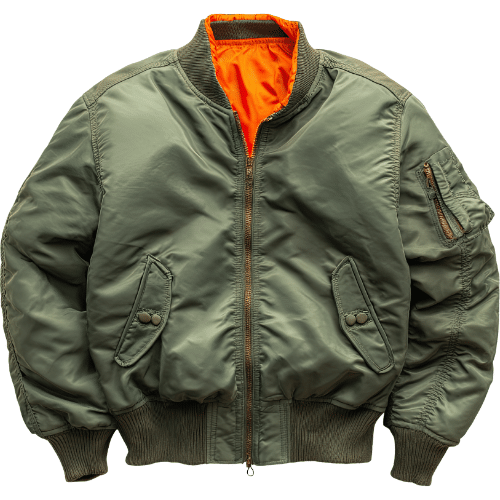 custom streetwear manufacturer producing bomber jacket