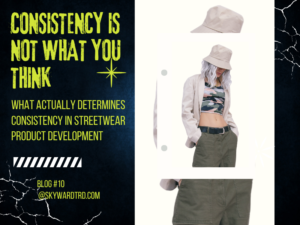 how consistency in streetwear product development is achieved through structured systems.